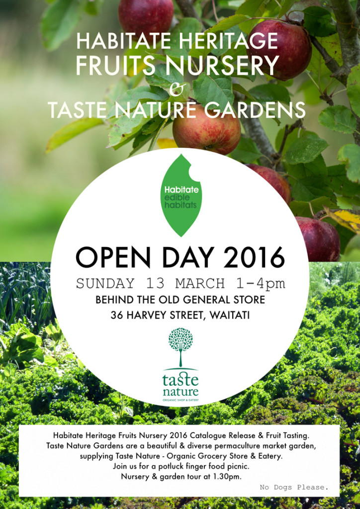 Habitate Nursery & Taste Nature Gardens Open Day 2016