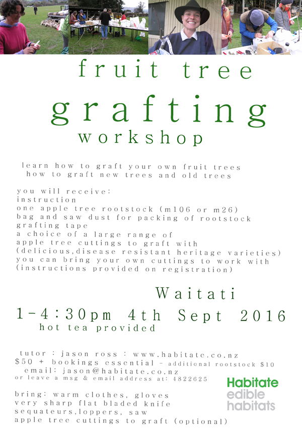 Fruit Tree Grafting Workshop