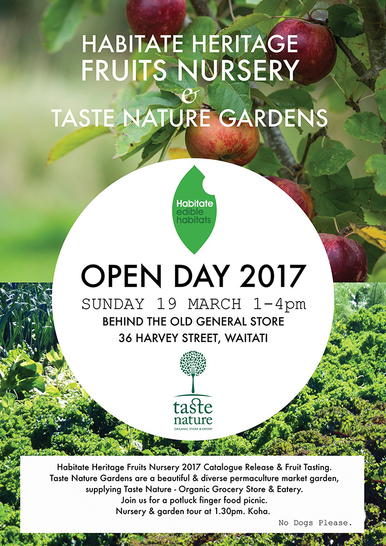 Habitate Nursery & Taste Nature Gardens Open Day 2017